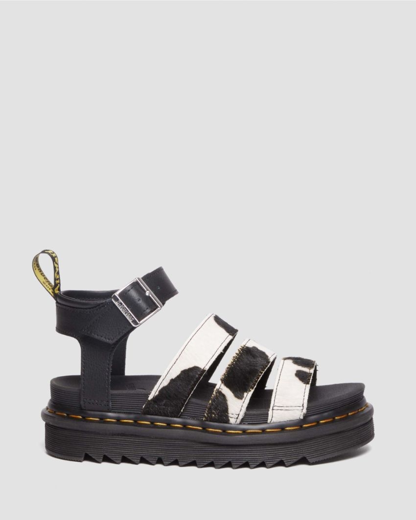 Cow doc marten sandals 2025